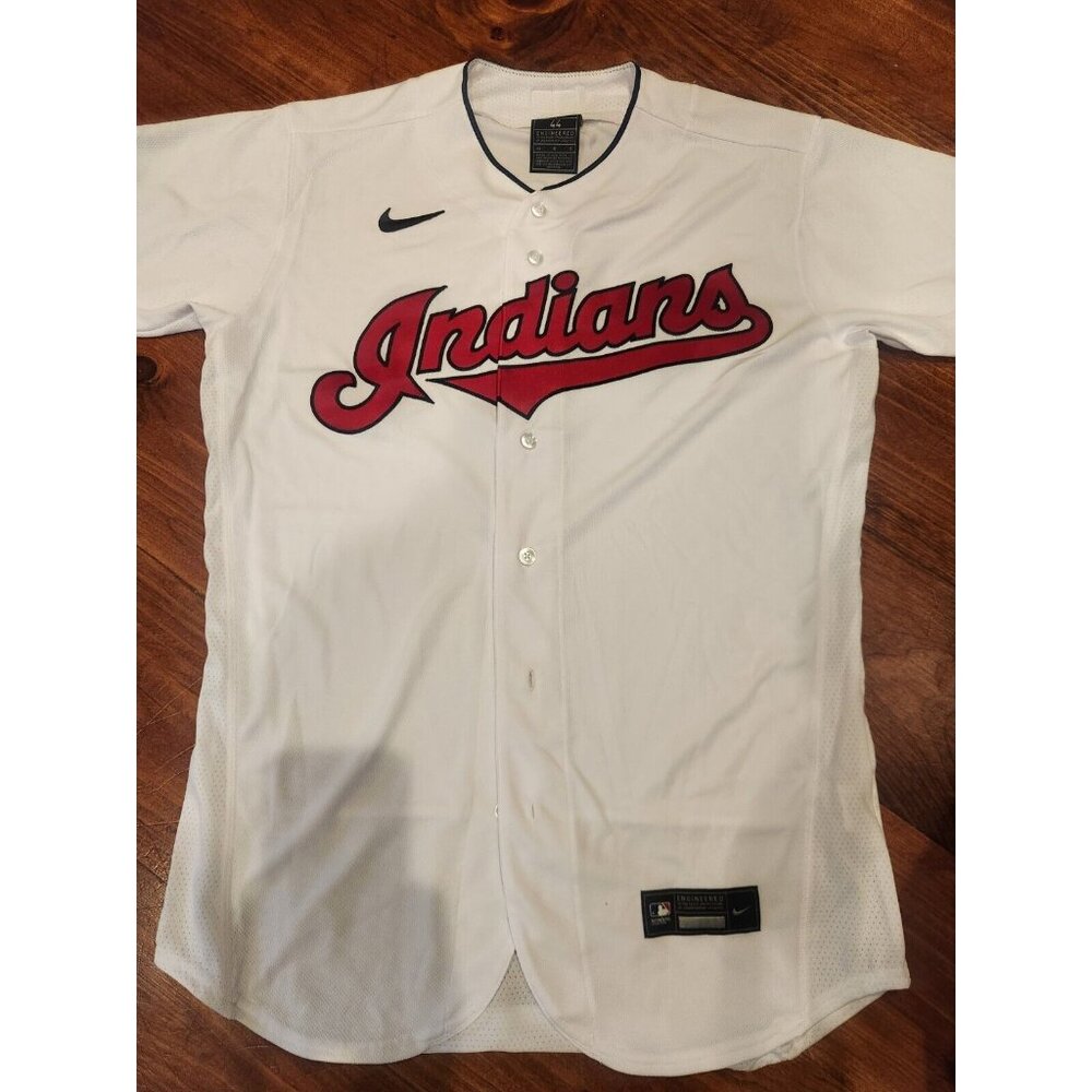 Nike Cleveland Indians Authentic Collection Field Jersey Mens 48 Blank NWOT Rare
